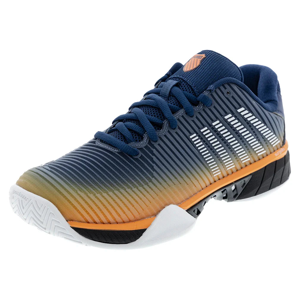 Men's Hypercourt Express 2 Tennis Shoes Blue Opal and Black