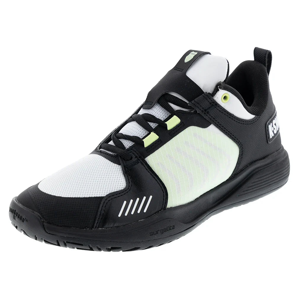 Men's Ultrashot Team Tennis Shoes Black and White