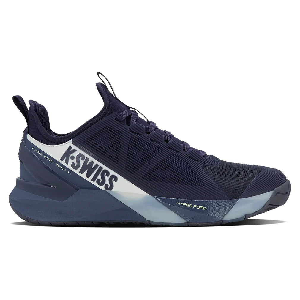 Men's K-Frame Speed Rublo Tennis Shoes Naval Academy and Vintage Indigo