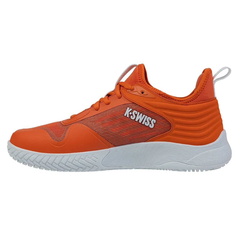 Men's Hypercourt Pinnacle Tennis Shoes Orange and White