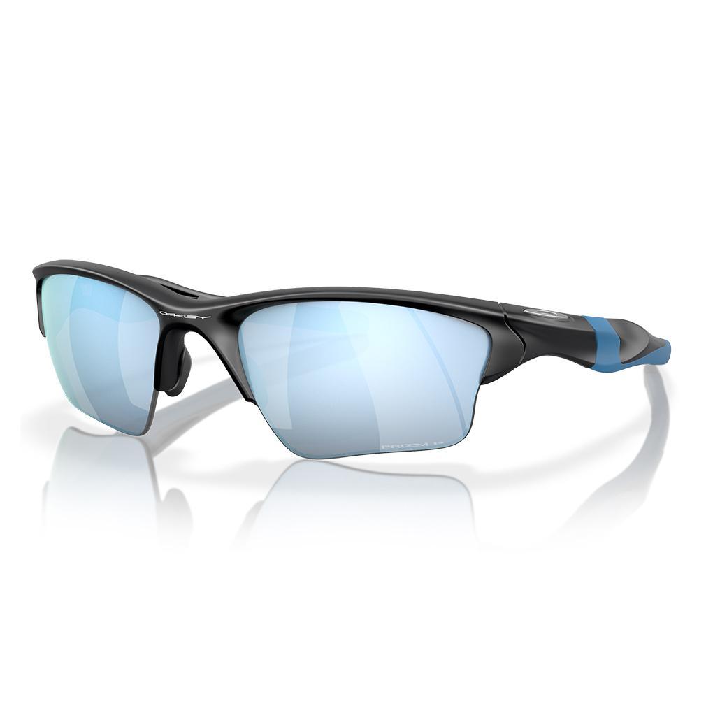 Half JacketÂ® 2.0 XL Polarized Sunglasses Matte Black and Prizm Deep Water