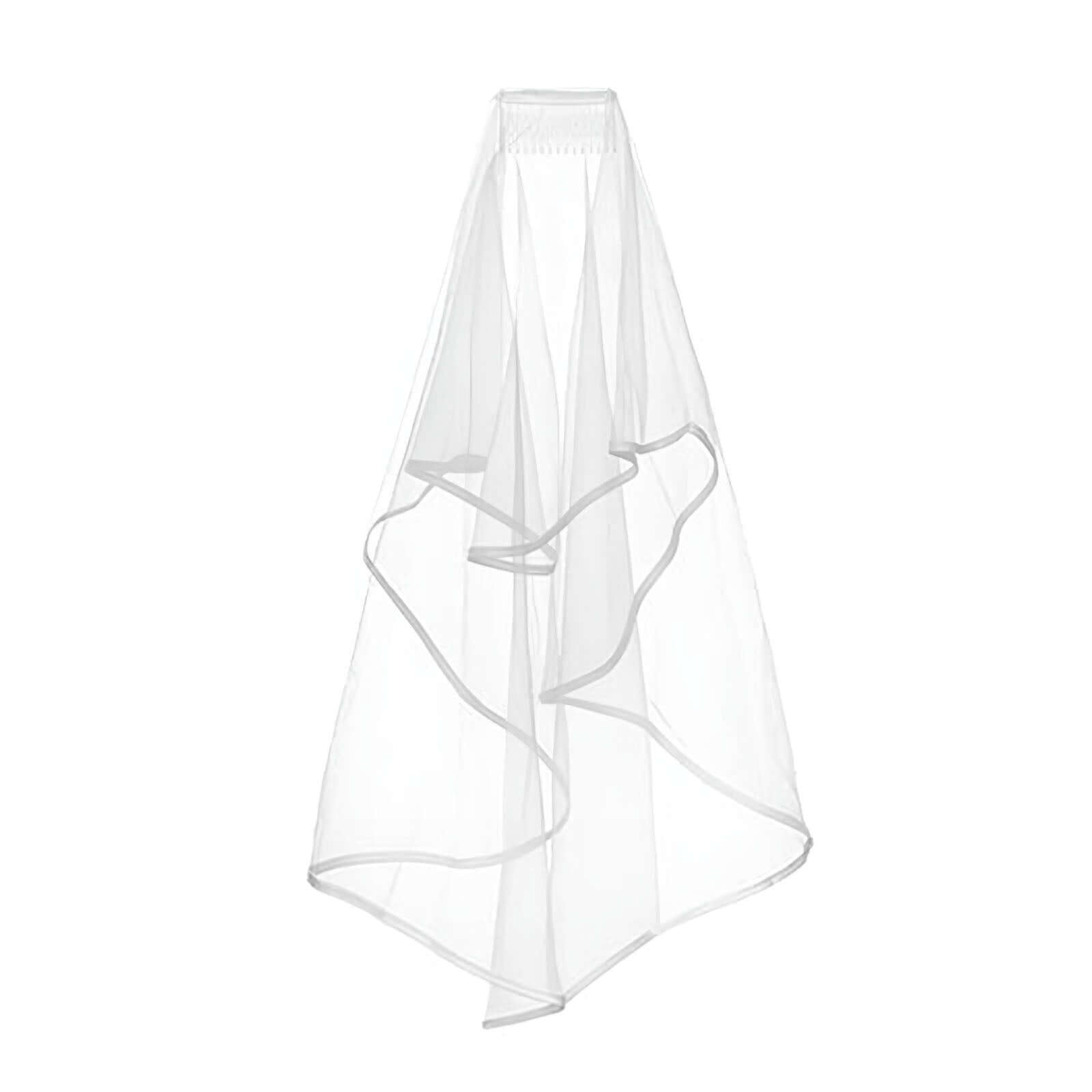 1 Set Rose Gold Bachelorette Party Bride Decor Accessories Kit, White Bridal Veil, Tiara Crown, Glittered Bride To Be Sash, & Stickers - Bell Racket Store