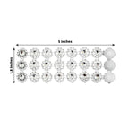 10 Pack Silver Sunflower Diamond Rhinestones Napkin Holders With Velcro, Elegant Wedding Napkin Rings - Bell Racket Store