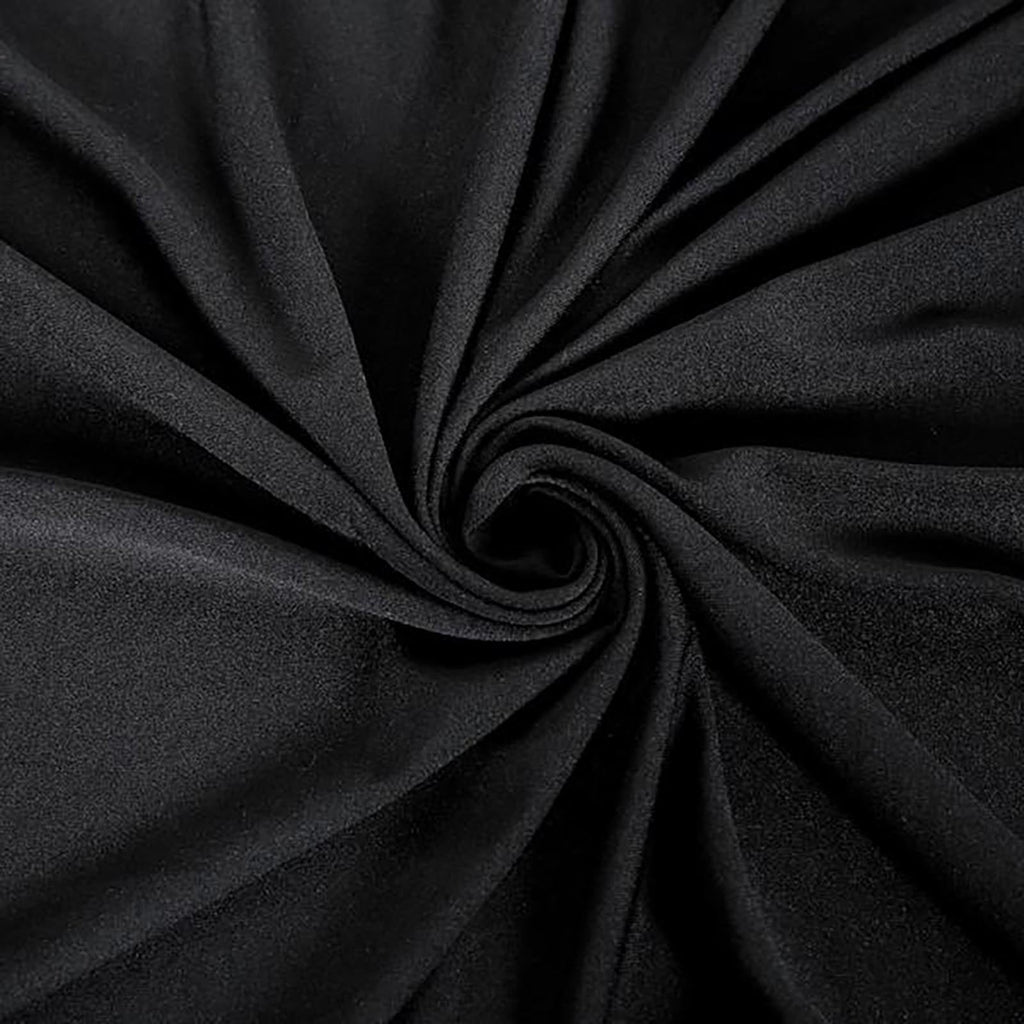 10 Pack Spandex Chair Covers for Banquet Chairs Black - Durable Reusable Stretch Slip - On Covers for Gatherings - Bell Racket Store