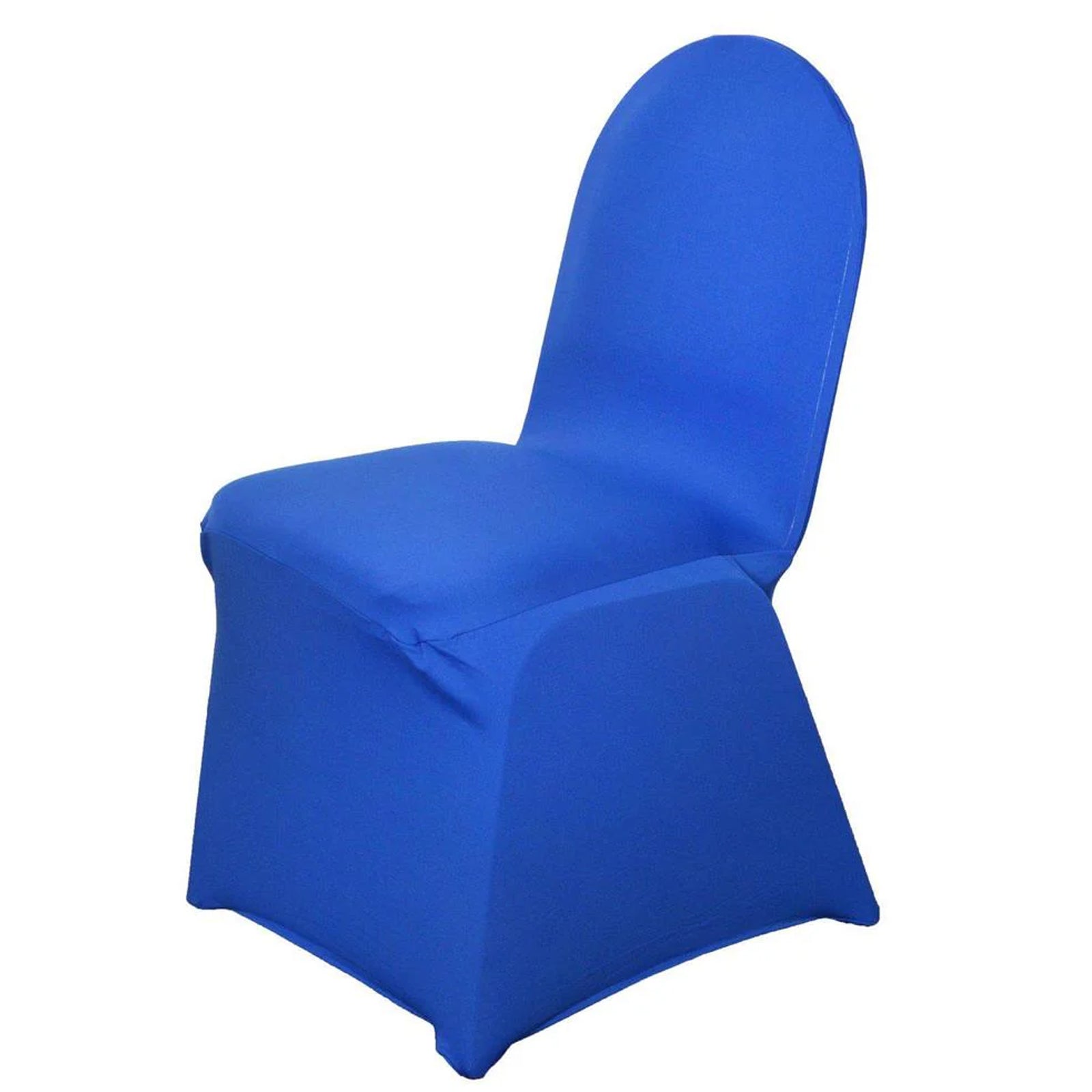 10 Pack Spandex Chair Covers for Banquet Chairs Royal Blue - Durable Reusable Stretch Slip - On Covers - Bell Racket Store