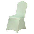 10 Pack Spandex Chair Covers for Banquet Chairs Sage Green - Durable Reusable Stretch Slip - On Covers - Bell Racket Store