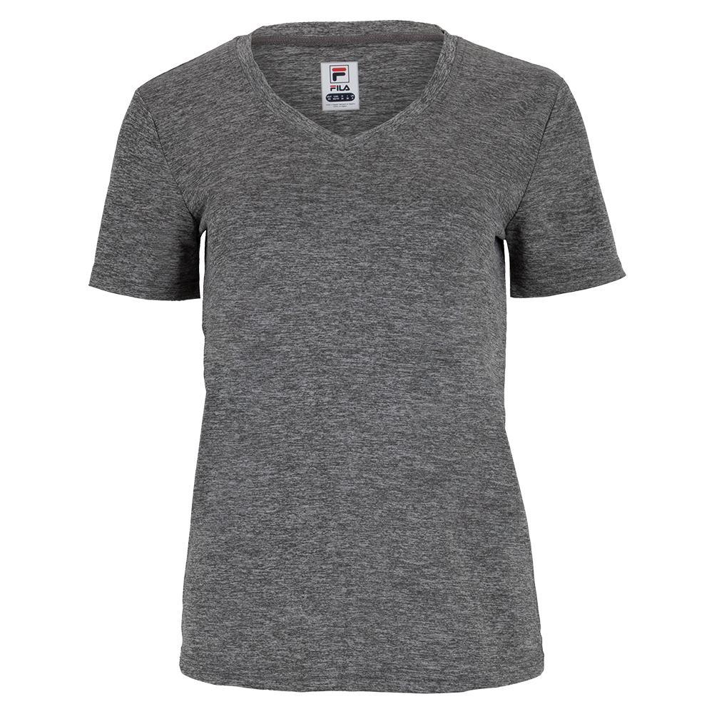 Women's V-Neck Short Sleeve Pickleball Top