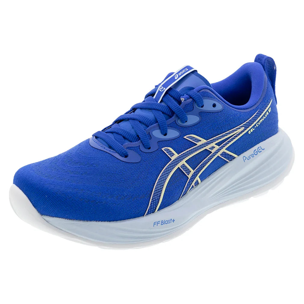 Women's GEL-Cumulus 27 Running Shoes Illusion Blue and Coast