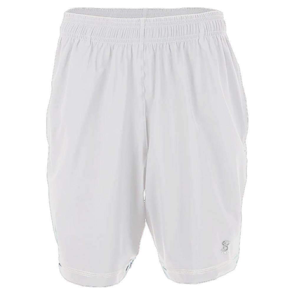 Men's SB Sport Game 9 Inch Tennis Short White