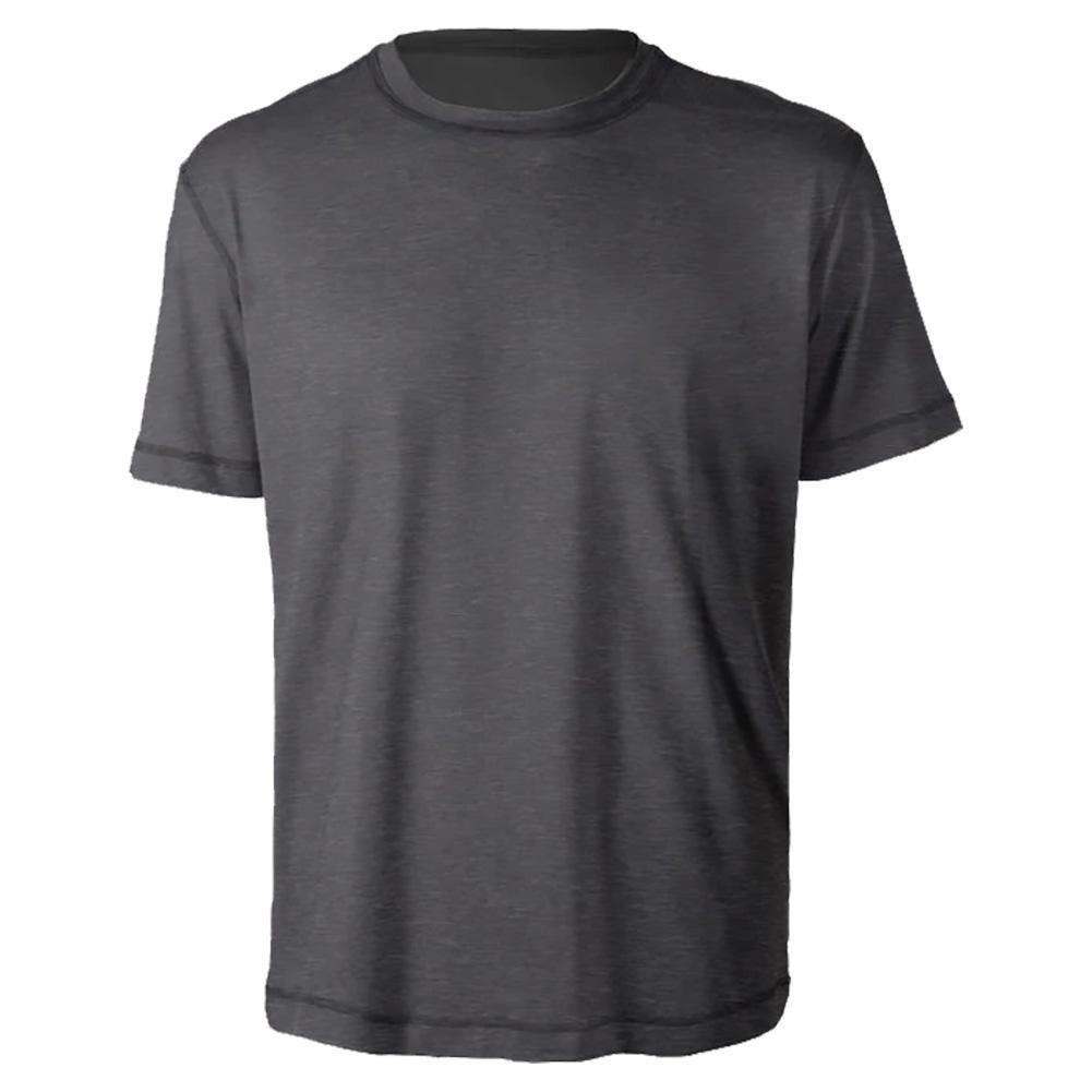 Men's SB Sport Classic Fit Short Sleeve Tennis Crew Grey Melange