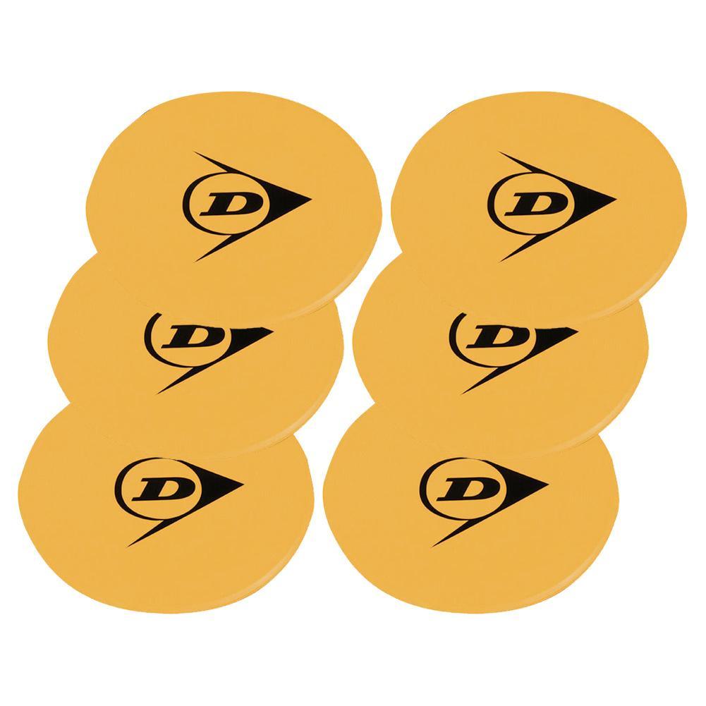 On-Court Tennis Spot Targets 6 Pack Yellow