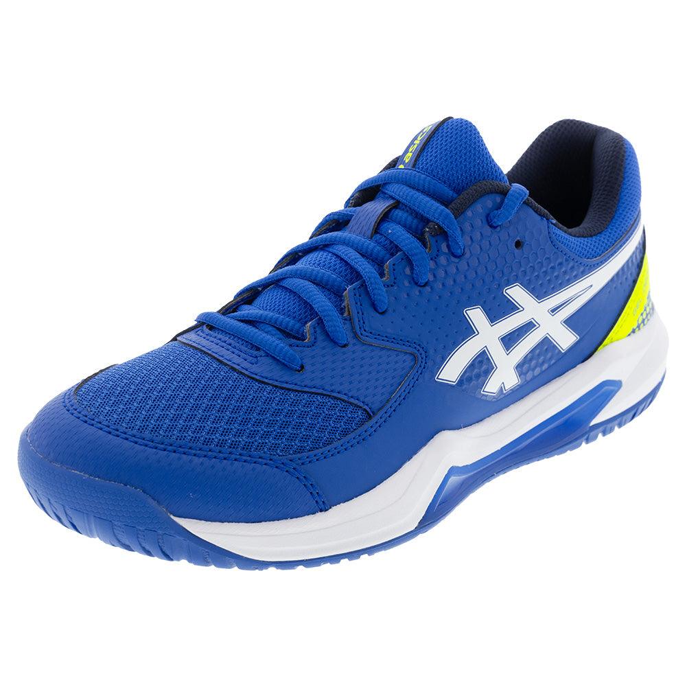 Men's GEL-Dedicate 8 Pickleball Shoes Illusion Blue and White