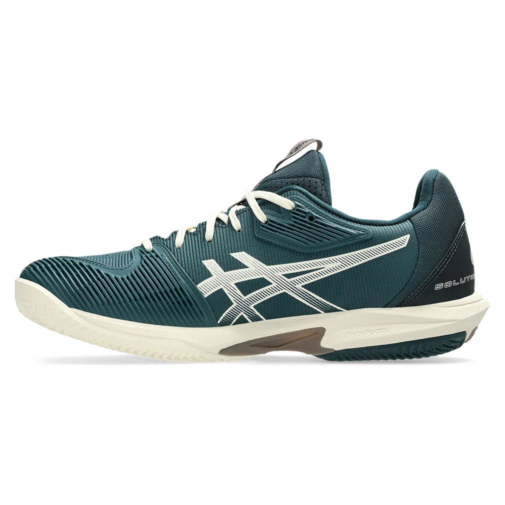 Men's Solution Speed FF 3 Clay Tennis Shoes Saxon Green and Birch