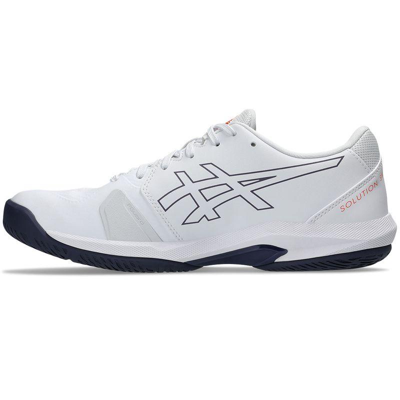 Men's Solution Swift FF 2 Tennis Shoes White and Nova Orange