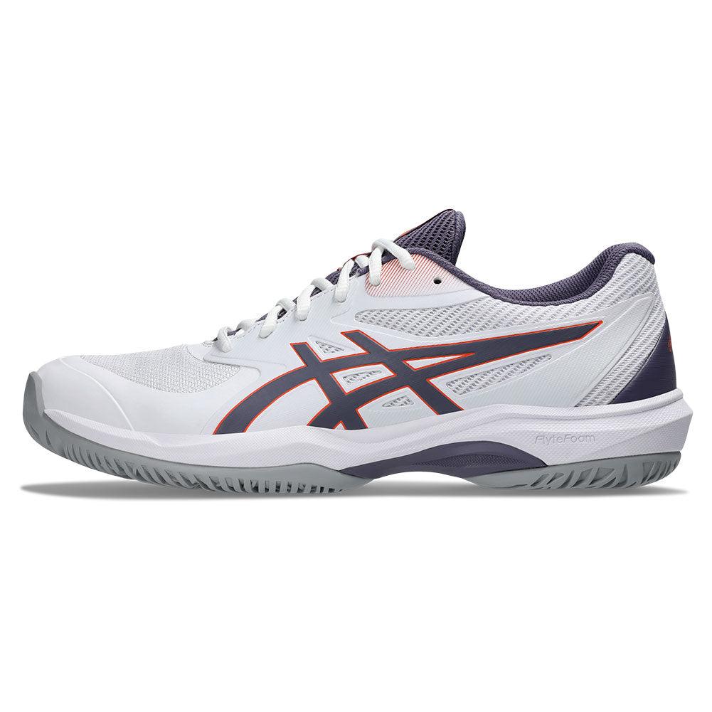 Men's Game FF Tennis Shoes White and Greyish Purple