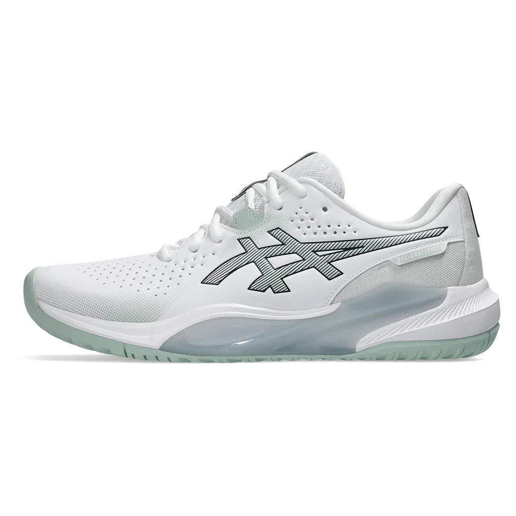 Men's GEL-Challenger 15 Tennis Shoes White and Lichen Rock