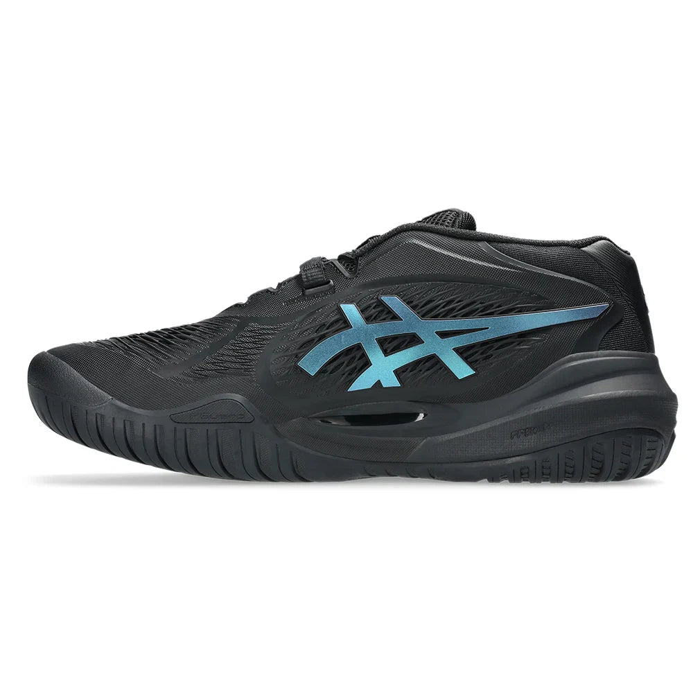 Men's Night Energy GEL-Resolution X Tennis Shoes Black and Prism Blue