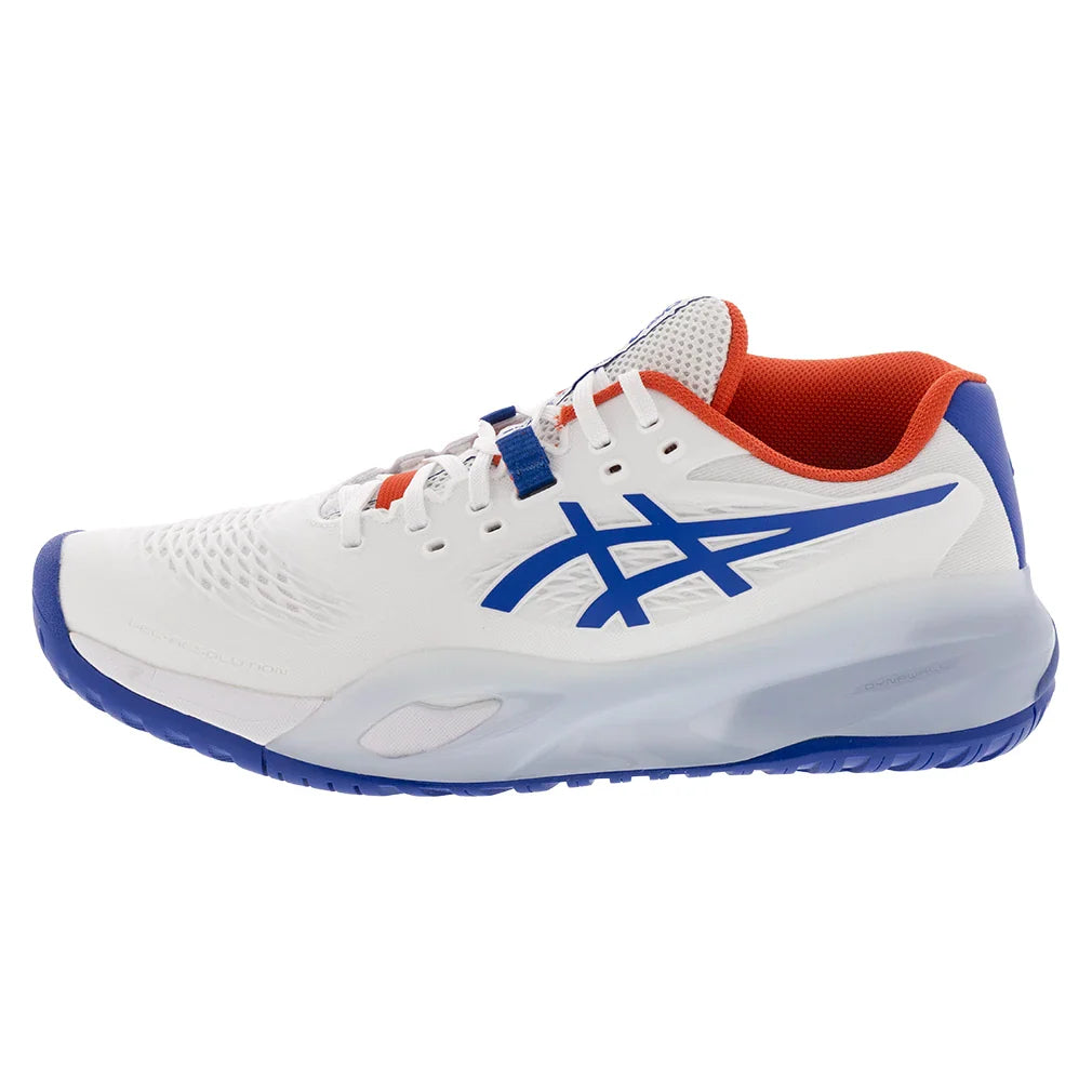 Men's GEL-Resolution X Tennis Shoes White and Imperial