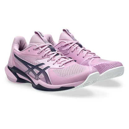 Women's Solution Speed FF 3 Clay Tennis Shoes Light Ube and Indigo Fog