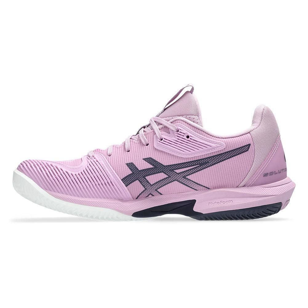 Women's Solution Speed FF 3 Clay Tennis Shoes Light Ube and Indigo Fog