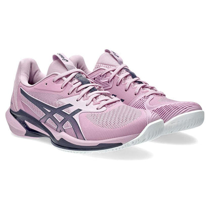 Women's Solution Speed FF 3 Tennis Shoes Light Ube and Indigo Fog