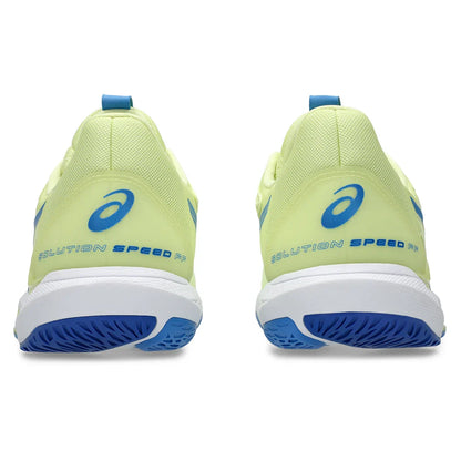 Women's Solution Speed FF 3 Tennis Shoes Huddle Yellow and Blue Coast