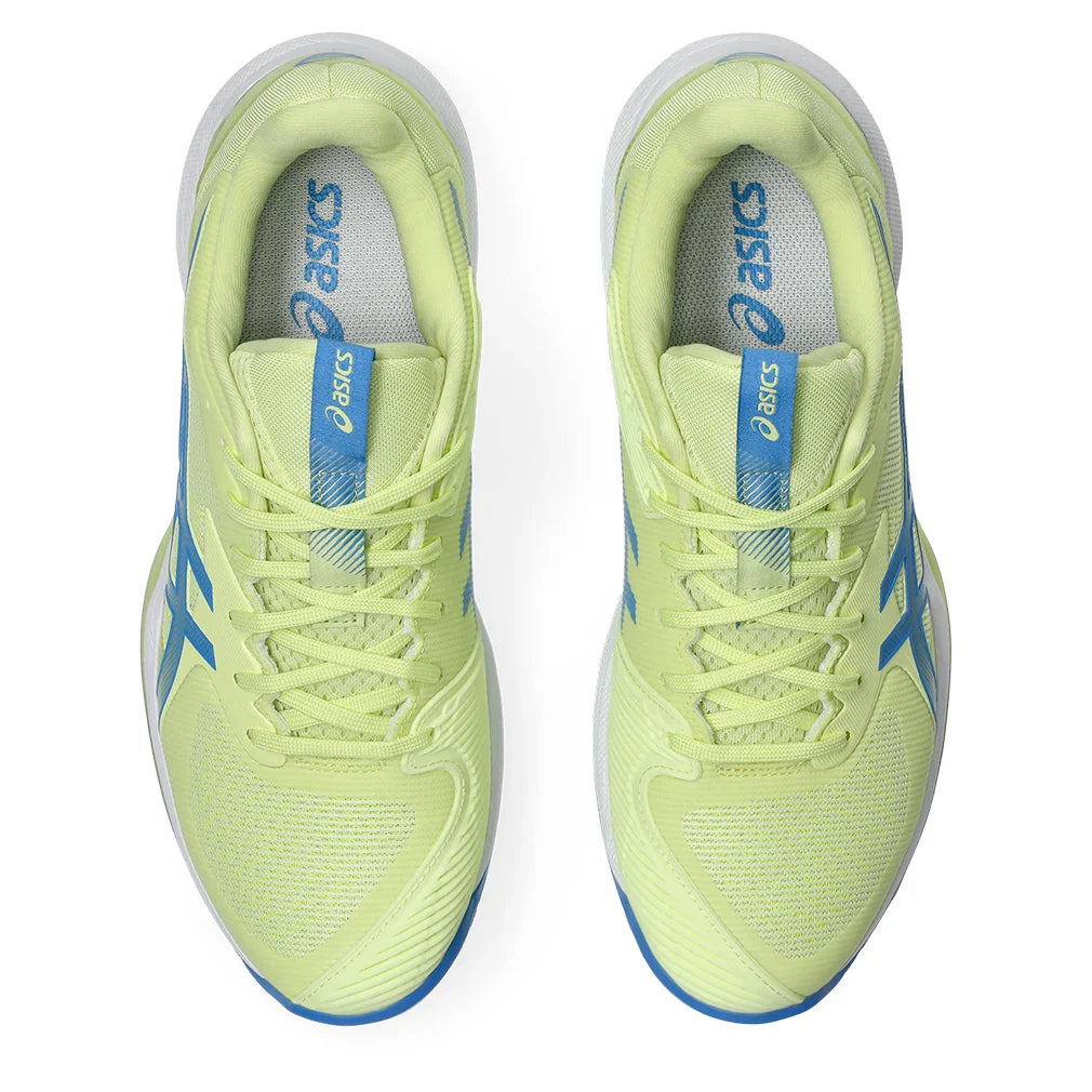 Women's Solution Speed FF 3 Tennis Shoes Huddle Yellow and Blue Coast