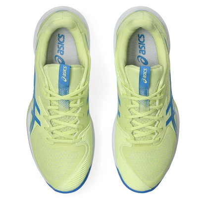Women's Solution Speed FF 3 Tennis Shoes Huddle Yellow and Blue Coast