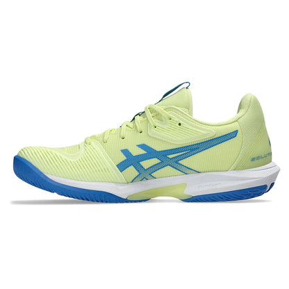 Women's Solution Speed FF 3 Tennis Shoes Huddle Yellow and Blue Coast