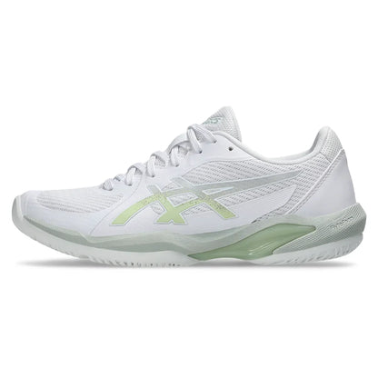 Women's Solution Swift FF 2 Tennis Shoes White and Lichen Rock
