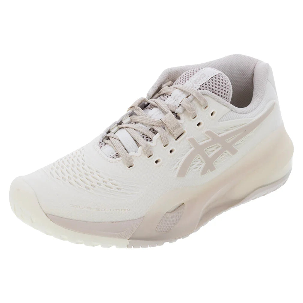 Women's GEL-Resolution X Tennis Shoes Cream and Mineral Beige