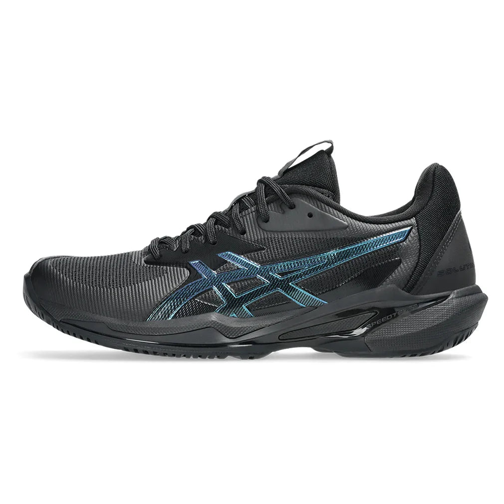 Women's Night Energy Solution Speed FF 3 Tennis Shoes Black and Prism Blue