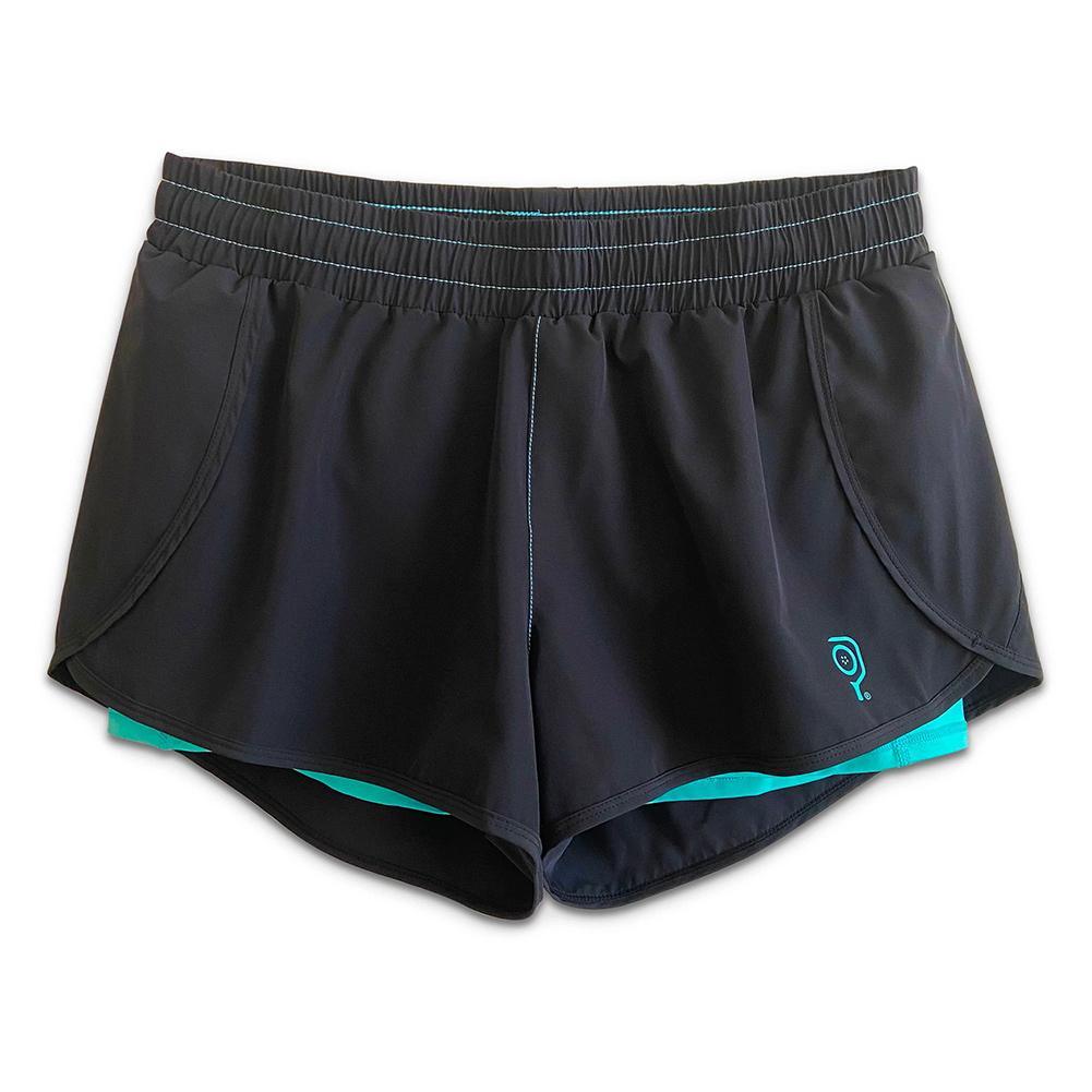 Women's 3 Inch Inseam 2-in-1 Split Pickleball Short
