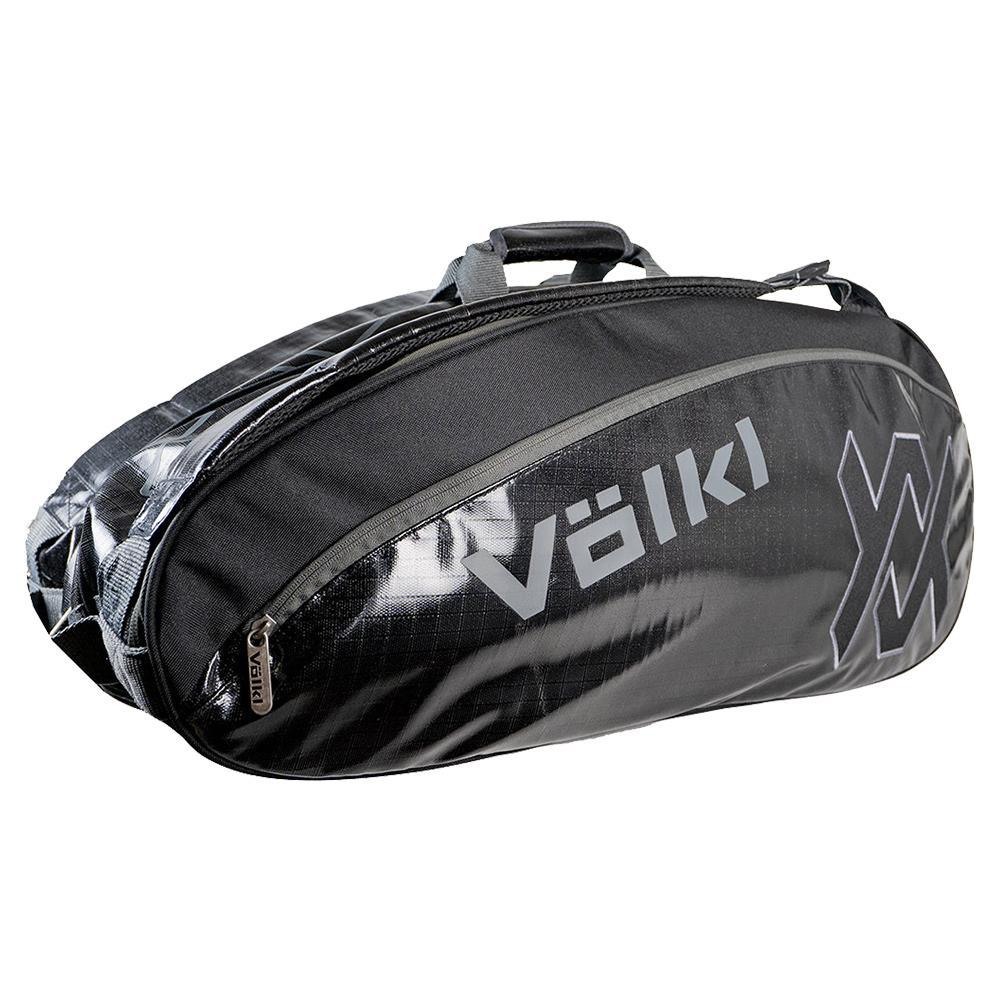 Primo Mega 12 Pack Tennis Bag Black and Charcoal