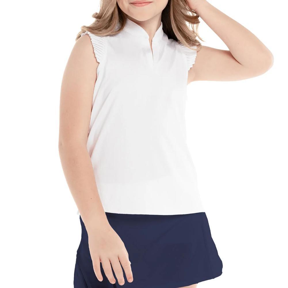 Girls' Pleat Me Up Tennis Tank