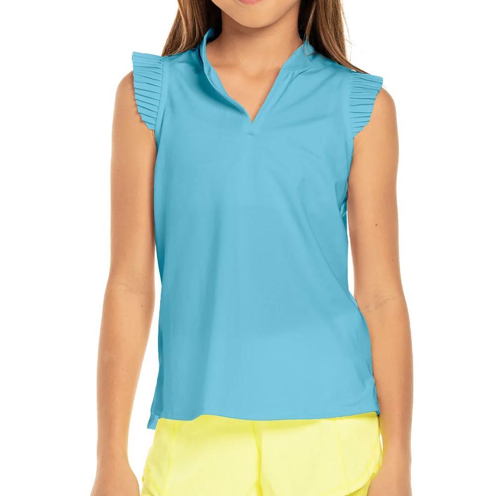 Girls' Pleat Me Up Tennis Tank