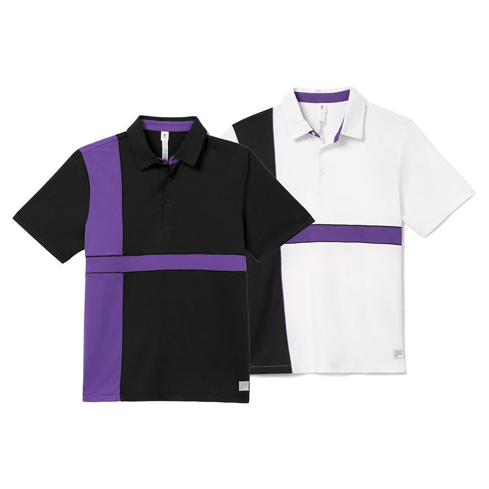 Men's Back Spin Short Sleeve Tennis Polo