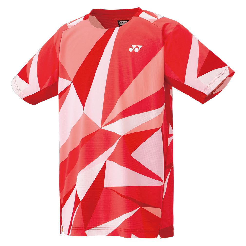Men's Pattern Tennis Top Red