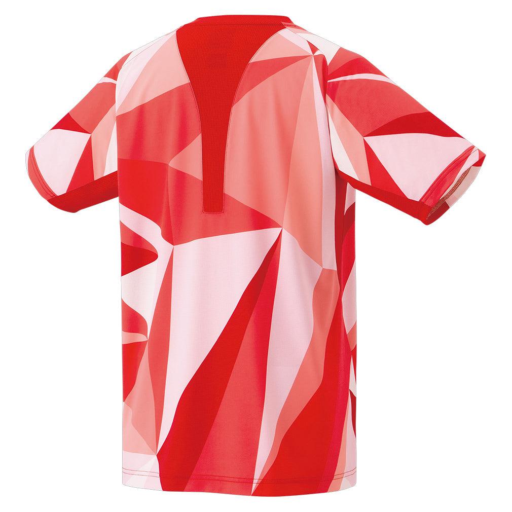 Men's Pattern Tennis Top Red