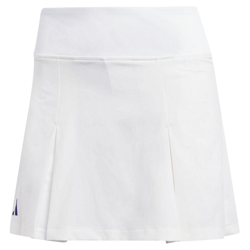 Women's Club Pleated Tennis Skort White
