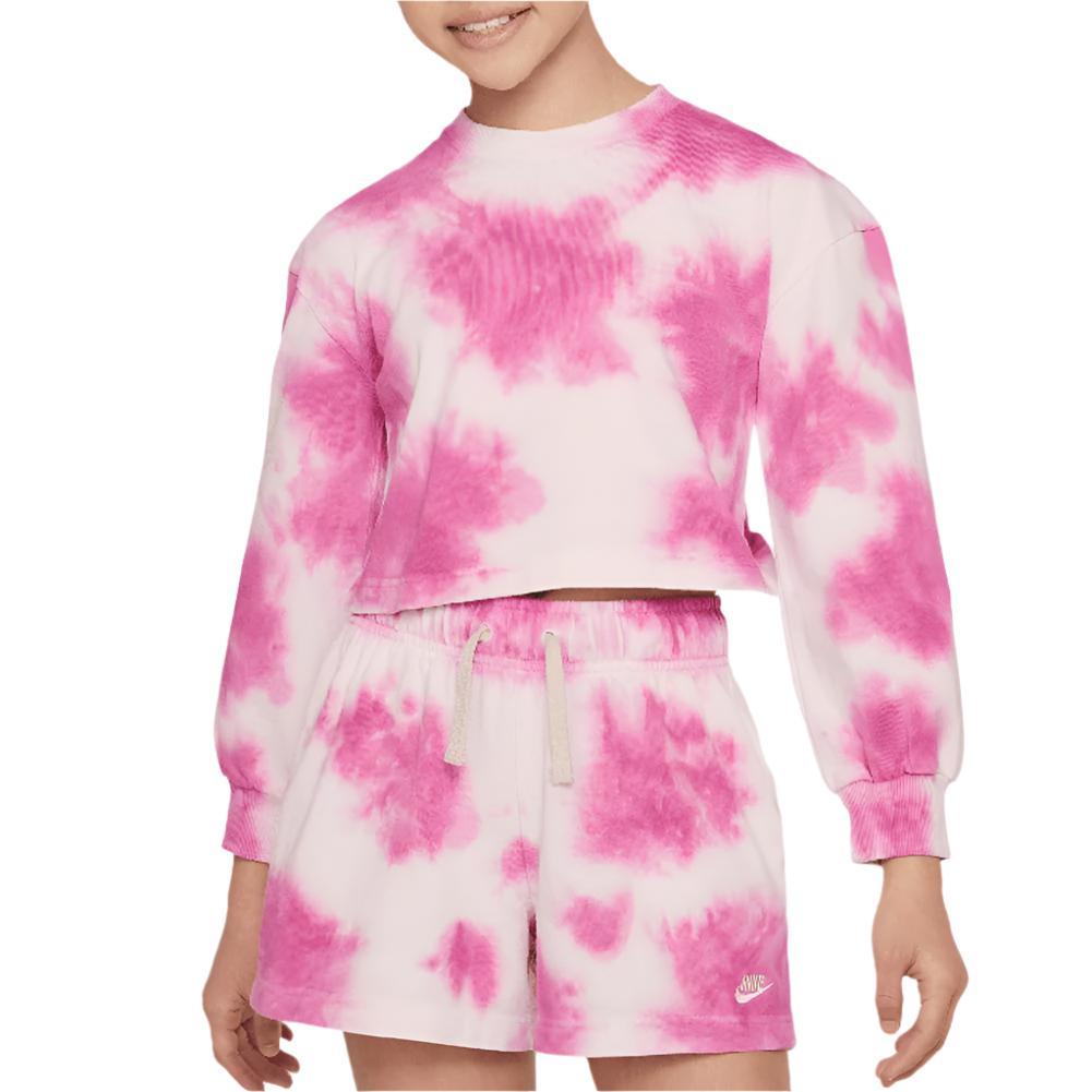 Girls' Sportswear Washed Jersey Sweatshirt