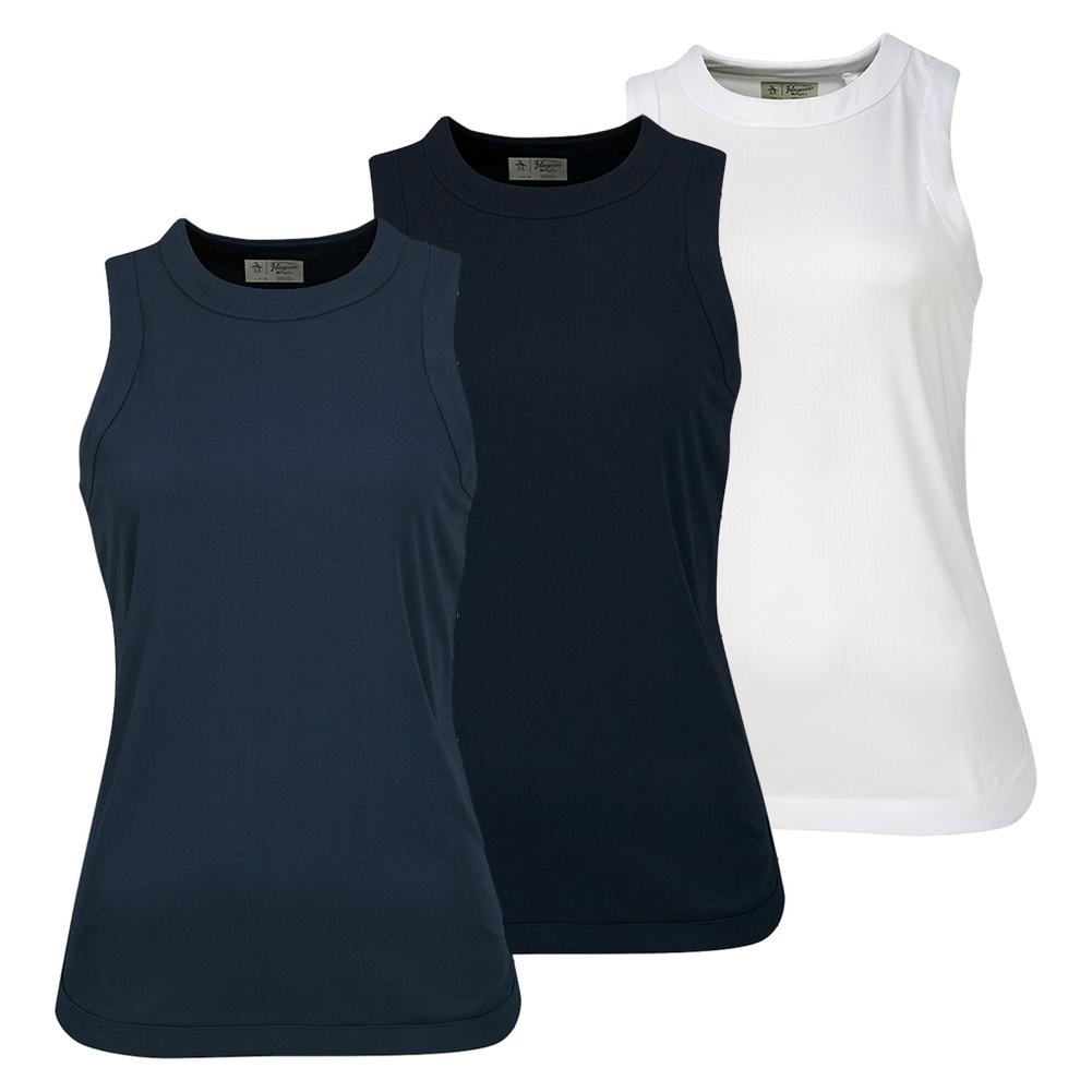 Women's Essential Rib Tennis Tank