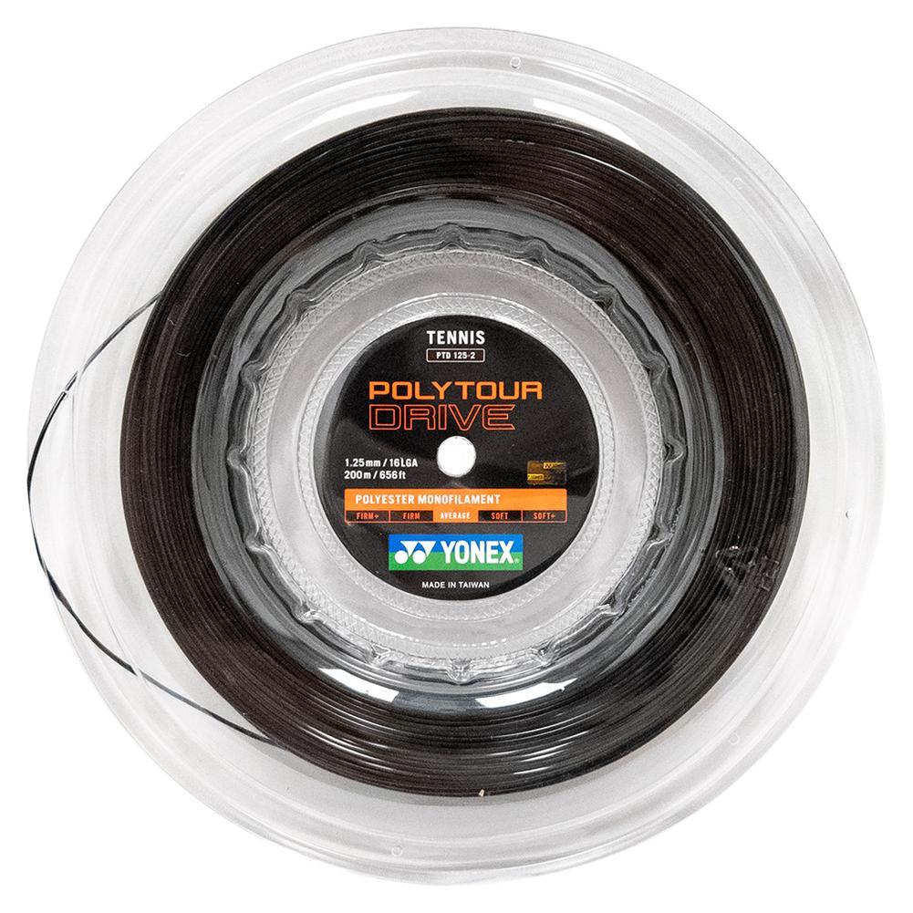 POLYTOUR DRIVE 125/16L Tennis String Reel Black