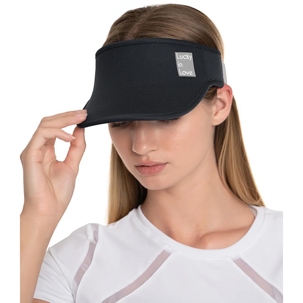Women's Lucky Logo Stretch Tennis Visor