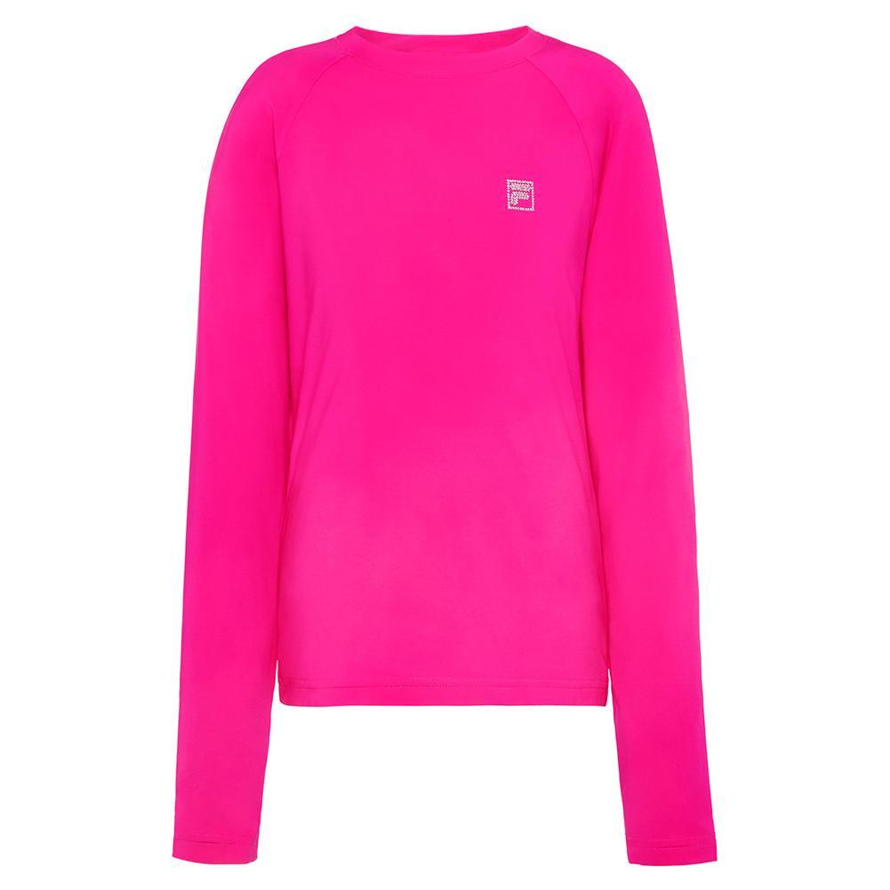 Girls' Essentials Long Sleeve Tennis UV Blocker Top