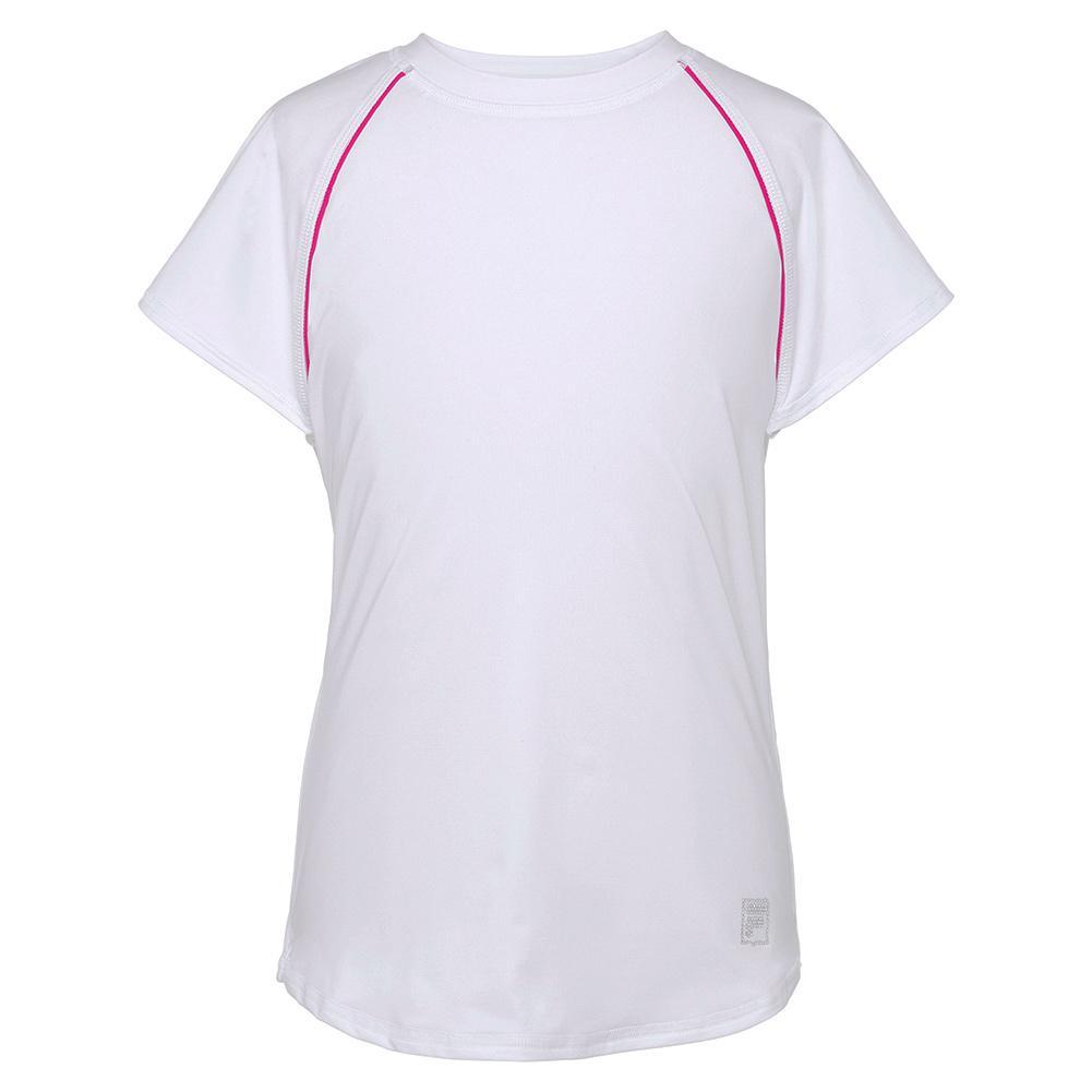 Girls' Essentials Short Sleeve Tennis Top