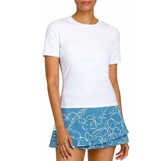 Womens Geneva Short Sleeve Tennis Top