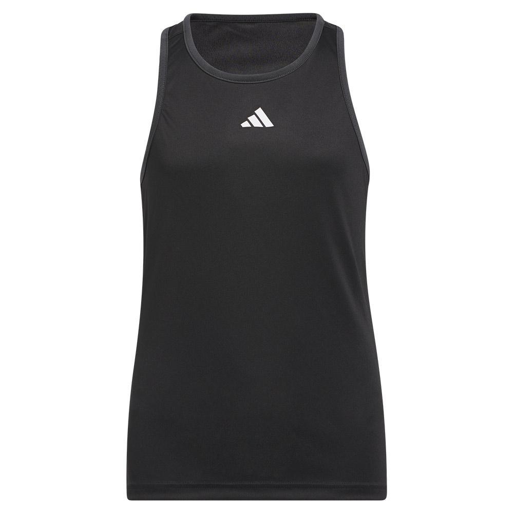 Girls' Club Tennis Tank Black