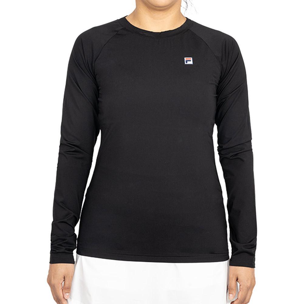 Womens Essentials Long Sleeve UV Blocker Tennis Top
