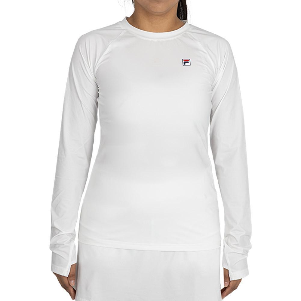 Womens Essentials Long Sleeve UV Blocker Tennis Top